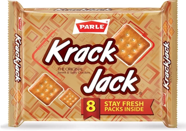 Parle Krackjack The Original Sweet & Salty Crackers 400 g