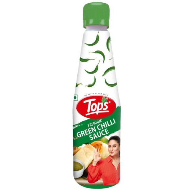Top's Green Chilli Sauce 650 g