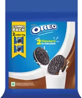 Cadbury Oreo Vanilla & Choco Creme Chocolatey Sandwich Biscuits 577.5 g
