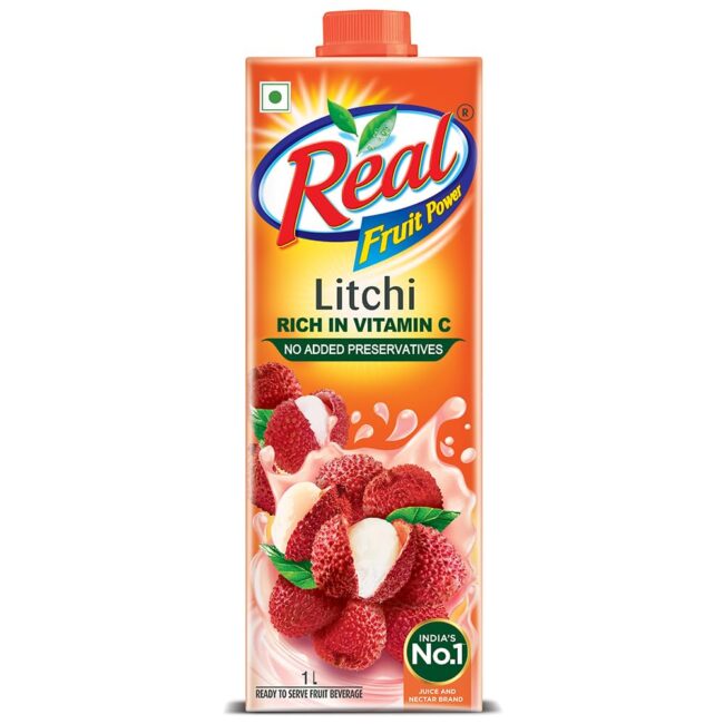 Real Fruit Power Litchi Ready To Serve Fruit Beverage 1 L