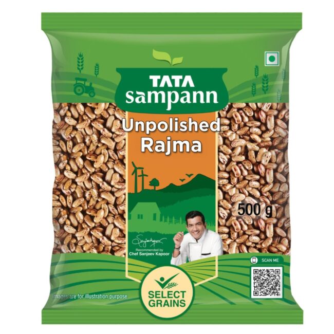 Tata Sampann Unpolished Rajma 500 g