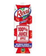 Real Fruit Power Activ 100% Apple Juice 1 L