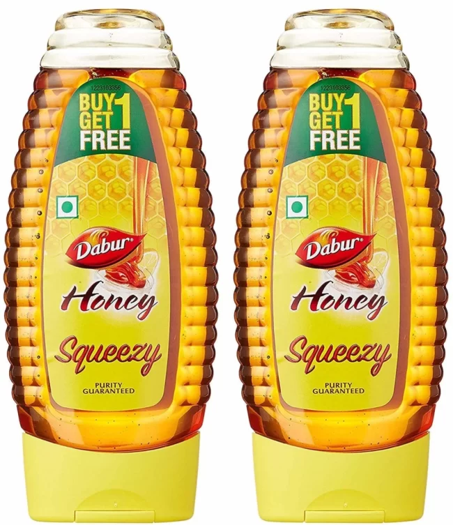 Dabur Honey Squeezy 2x400 g